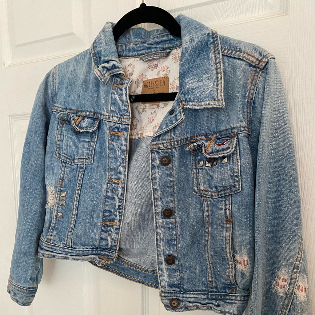 Greatly Loved Hollister Jean Jacket